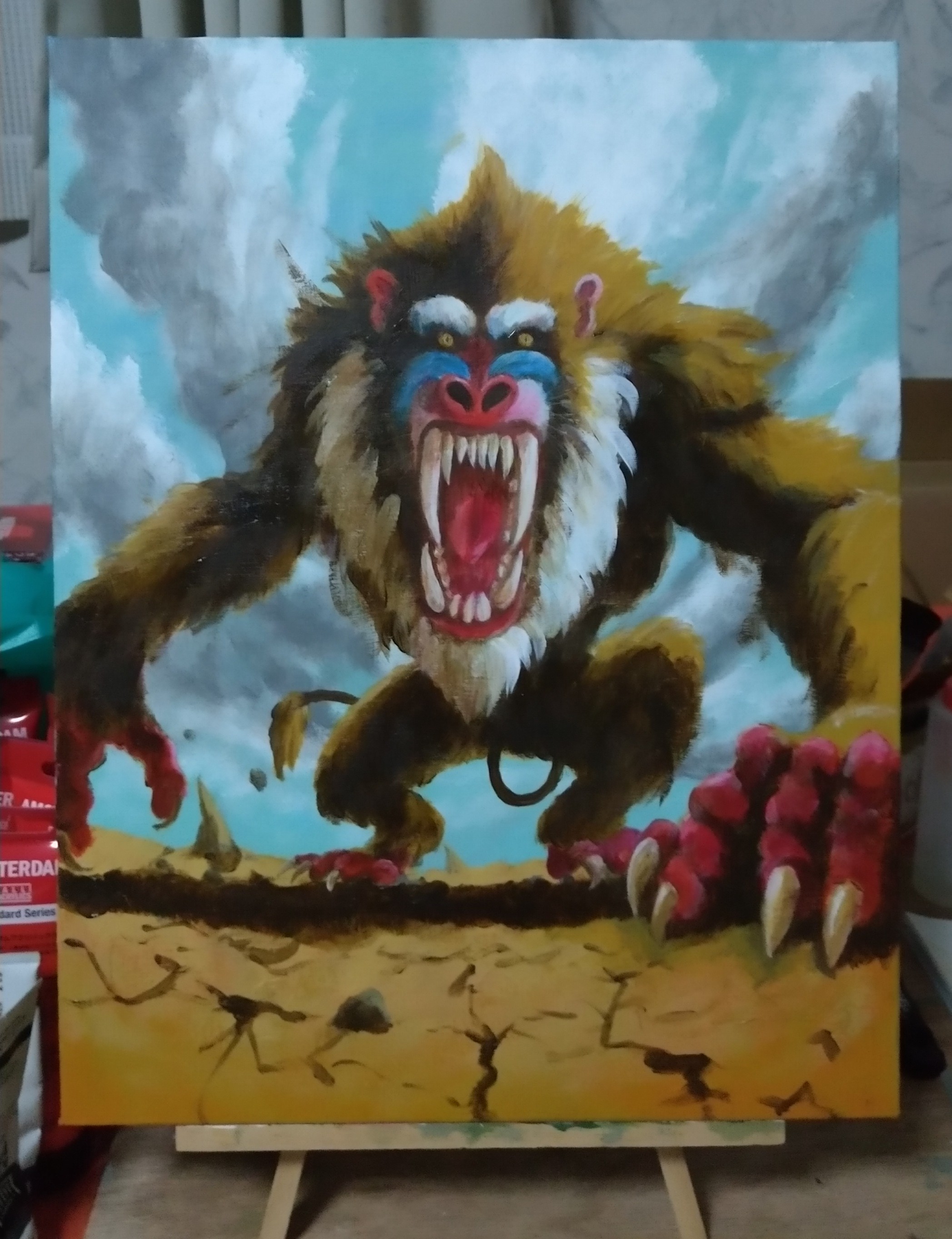 マンドリル・カラー